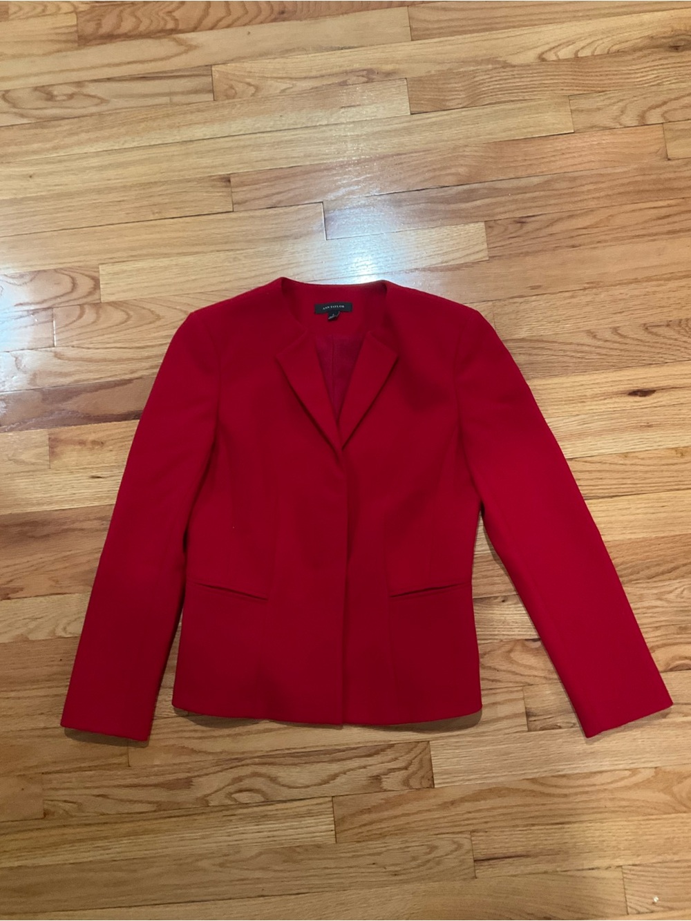 Ann Taylor Red Women's Blazer